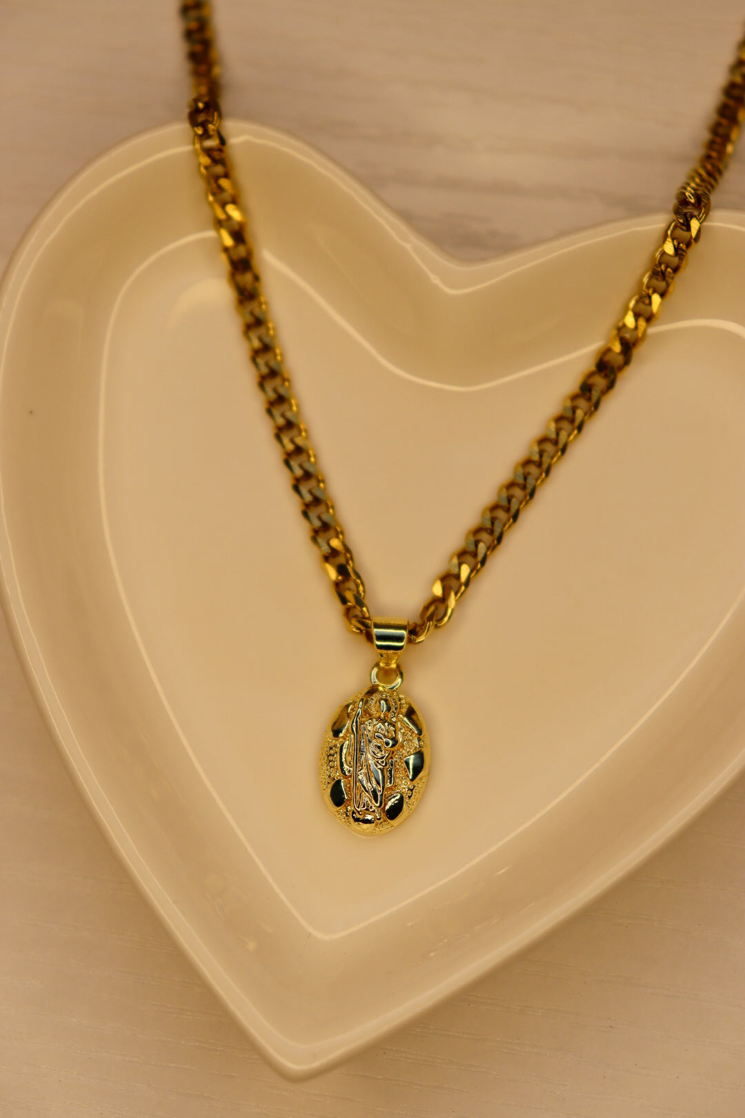 San Judas Nugget Necklace