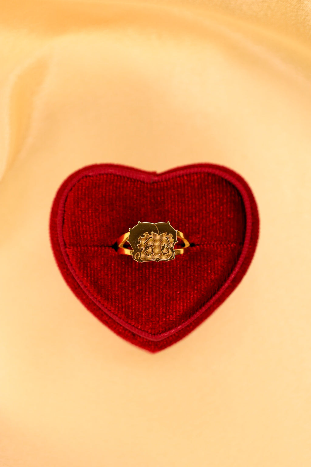 Betty Boop Face Ring