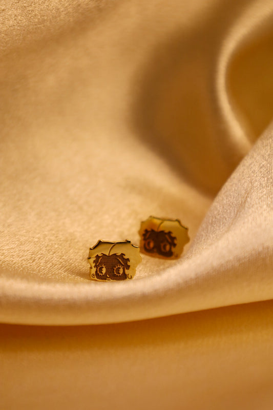 Betty Boop Nugget Earrings