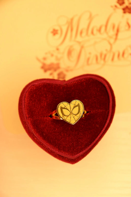 Spidey Heart Ring