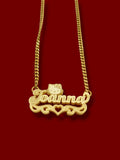Custom 3D HK Name Necklace