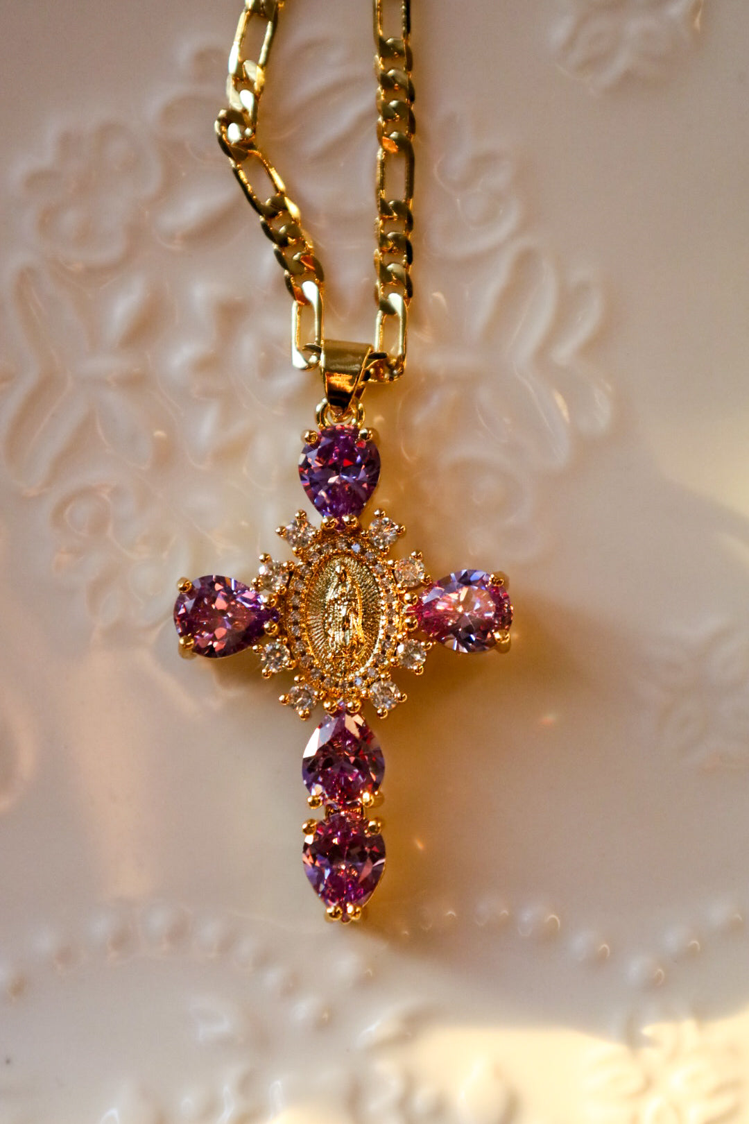 Fairytale necklace (purple)