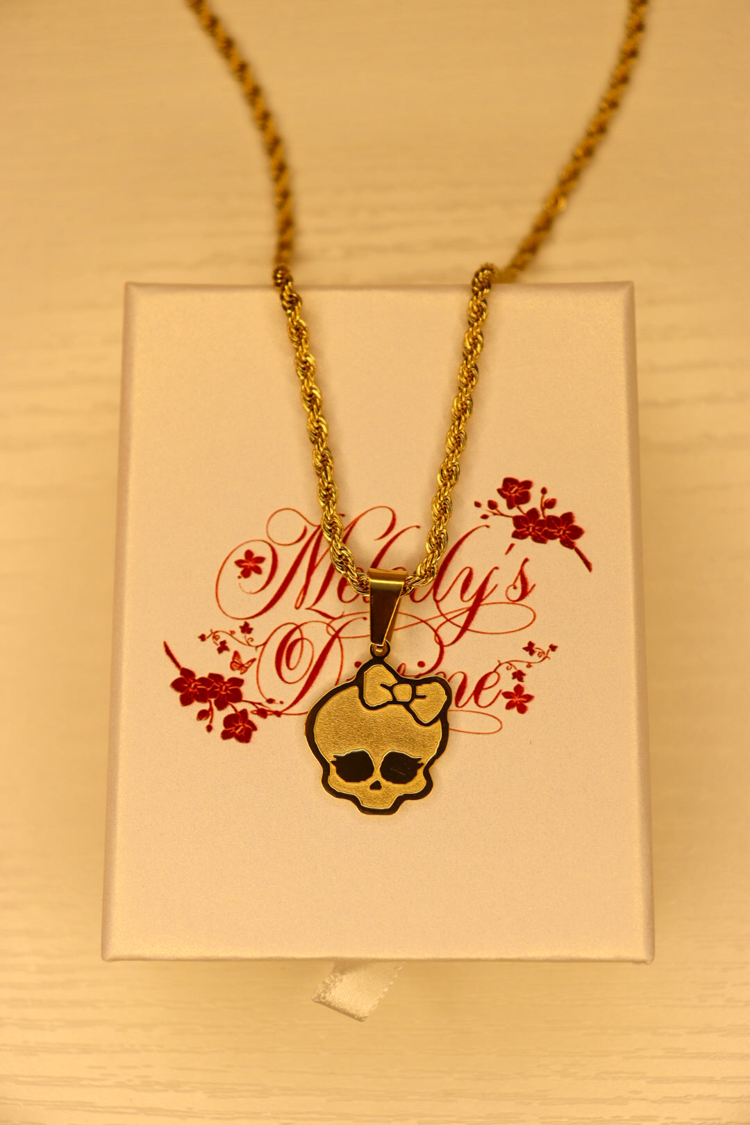 Monster high pendant necklace