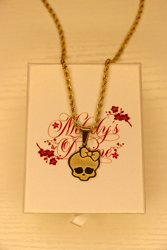 Monster high pendant necklace