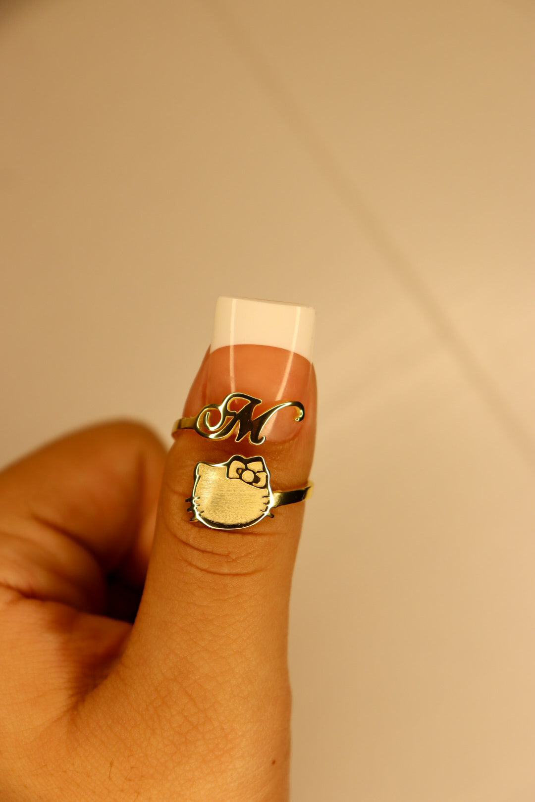 Hello Kitty Initial Ring