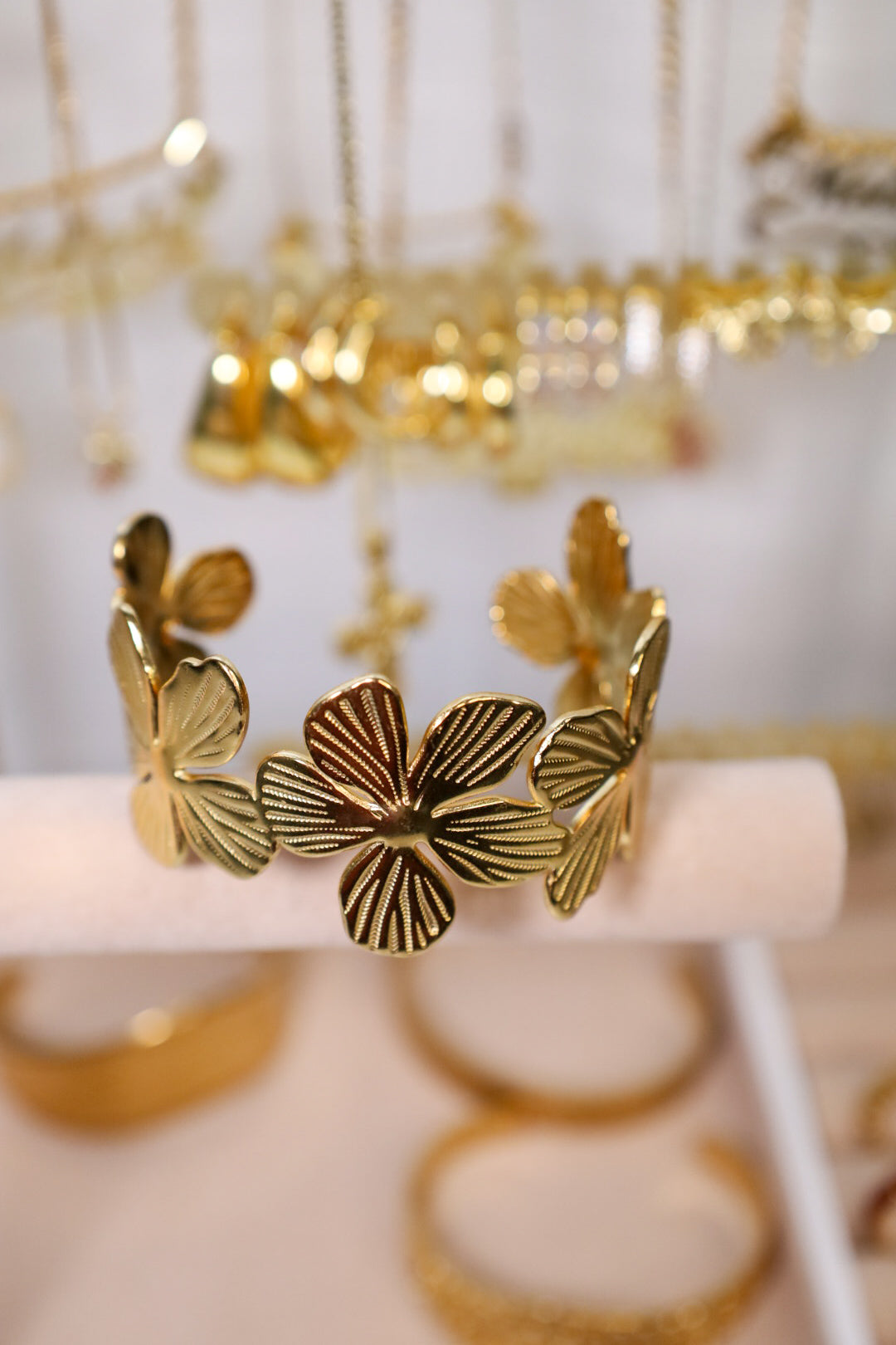 Earthly Halo Cuff Bracelet