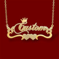 Butterfly Princess Name Necklace