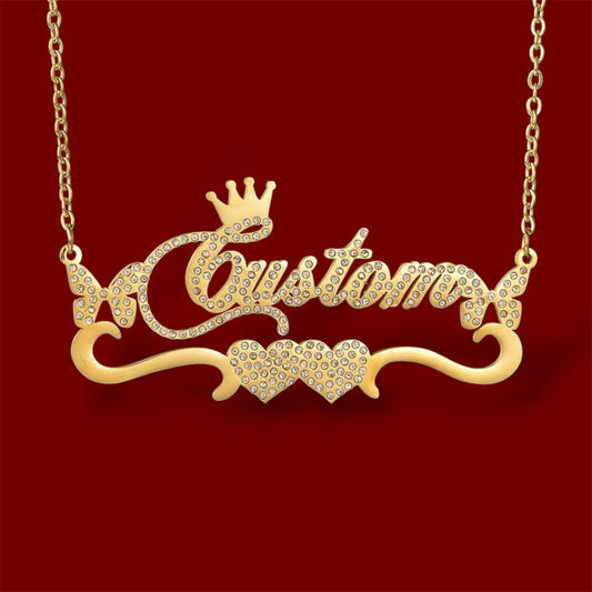 Butterfly Princess Name Necklace